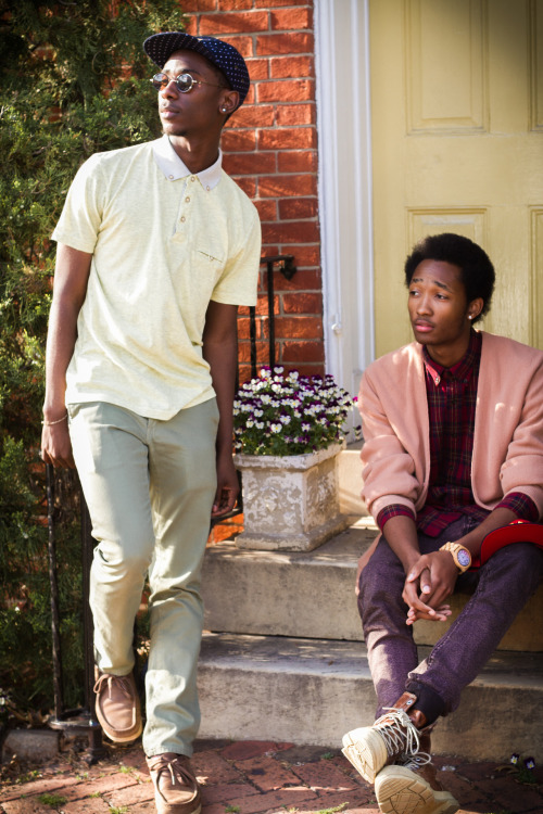 blackfashion:  Name: Bob & Jeremiah Briley Age: 19 Location: DMV Model: thepreppyoreo.tumblr.com & swellyoverdose.tumblr.com Photographer: swellyoverdose.tumblr.com ( lookbook.nu/jeremiahbriley )