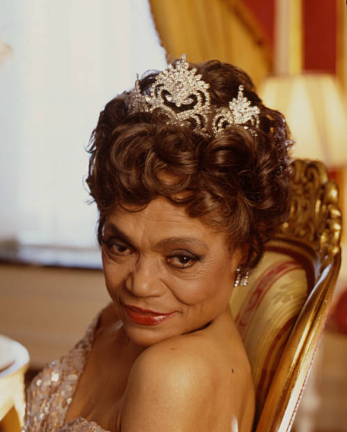 twixnmix:Eartha Kitt photographed by Anthony Barboza in New York, 1992.