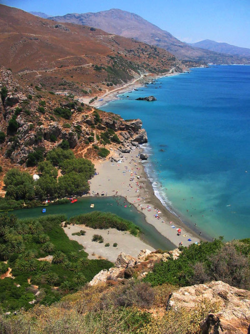 (via Preveli, a photo from Rethimno, Crete | TrekEarth)Preveli, Greece