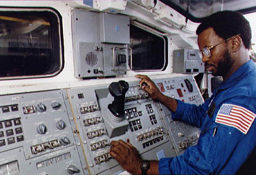 deepdickmyass:  lagonegirl:    Ronald McNair, one of the astronauts killed in the