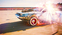 fybacktothefuture:     If you’re going to build a time machine, why not do it with some style?    
