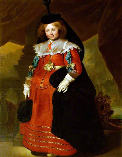 Portrait of Emerantia Beresteyn by Pieter Soutman, 1634