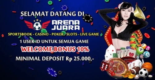 ARENAJUARA ADALAH AGEN JUDI ONLINE TERPERCAYA YANG MEMBERIKAN BANYAK PILIHAN PERMAINAN JUDI ONLINE T