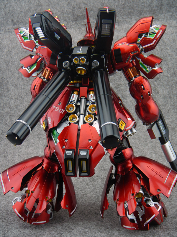 gunjap:  MG 1/100 Sazabi Ver.Ka Improved and Custom Painted: Work by qq854171550.