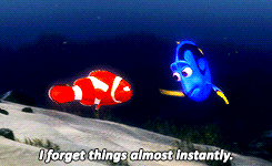 animated-disney-gifs:   “I suffer from short-term memory loss.”  