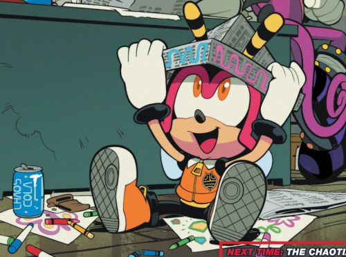 Here’s a redraw of this Charmy from IDW #47 while I wait for issue #48 to come out XD