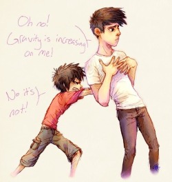 86poundfangirl:  GOD WHY ARE THEY SO PRECIOUS  Art does not belong to me!   Source: http://pinterest.com/pin/201536152050904844/