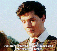 guerrasfrias:When Anne met Gilbert Blythe on the first day of school, he had an instant impact on he