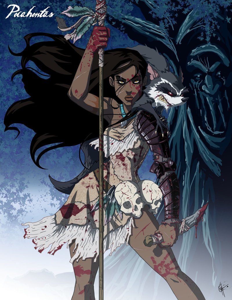 disneywonderlandblog-blog:  Disney twisted princesses  http://disneywonderlandblog.tumblr.com/
