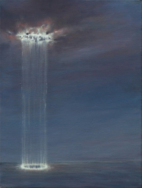 microphonefiend:  Mi-Young Choi (b. South Korea, resides London, UK) - Enlightenment, 2013     Paint