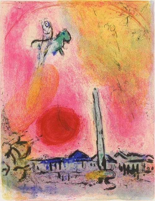 terminusantequem - Marc Chagall (Russian, 1887-1985), La Place...