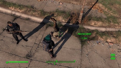 i play fallout for the story, obviously.