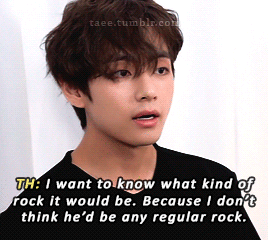 Taehyung Never Forgetting Yoongis Wish Of Wanting To Reincarnate Into A Rock In His Next Life (7,8 Cr.
