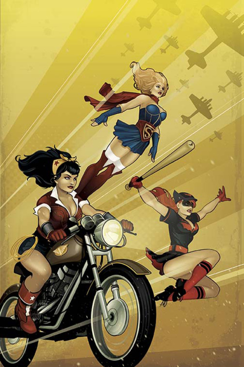 hellyeahsupermanandwonderwoman:  #superman #wonderwomanSome of the superwonderful Bombshell variant covers for August.#Superman/Wonder Woman #20Justice League #43Justice League of America #3Action Comics #43Cover for DC Bomshells #1  “DC Comics Bombshells