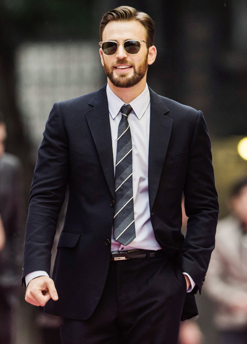 :  Chris Evans on the red carpet during the Opening Ceremony in Haikou ahead of the