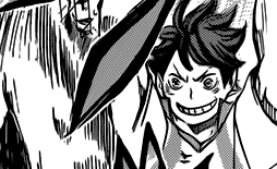 hajime-nii:  manga oikawa  anime oikawa      