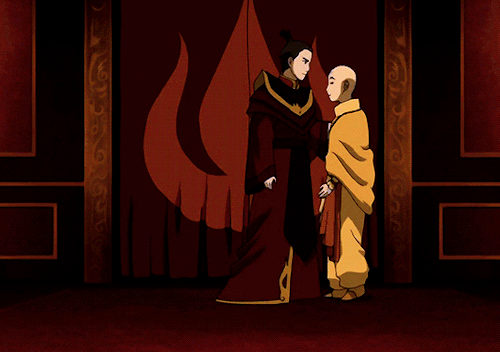 firelord-azula:You know, Zuko and Aang were close friends. Their relationship started