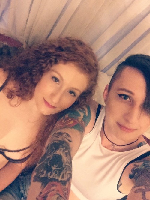 cyanidecandy420:  @darlingfelix I don’t post too much on Social media these days but your post about trans lesbians made me want to share my own relationship, I (right) am trans and have the most amazing and supportive cis girlfriend @fionasparxxx and