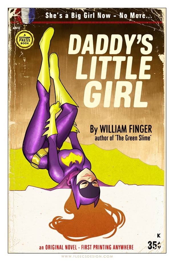 seriousgiggles:  Book cover parodies with comic book characters by Tony Fleecs