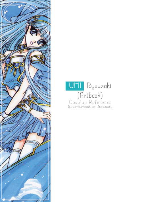 Umi Ryuuzaki (Artbook)Chest DesignShoulder DesignNecklace CrystalsWaist Belt CrystalsSwordColoured C