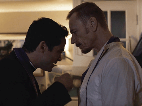 Marcus And Tomas Touching / Invading Each Other's Personal Space