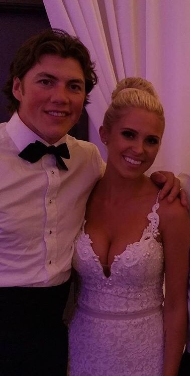 Wives and Girlfriends of NHL players — TJ & Lauren Oshie