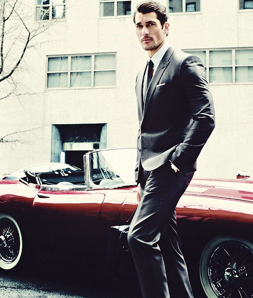 sexy man, sexy car, sexy suit&hellip;okay!