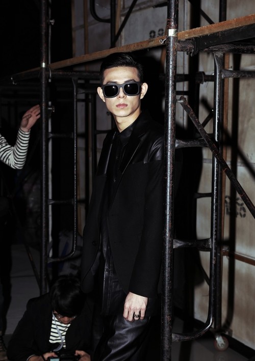 koreanmodel:  Beenzino at RE.D Fall 2014 Seoul Fashion Week 