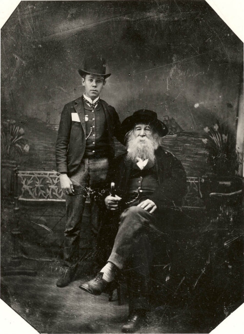 Walt Whitman and Bill Duckett 1890’s