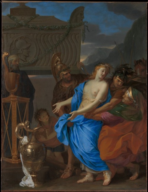 The Sacrifice of Polyxena, Charles Le Brun, 1647