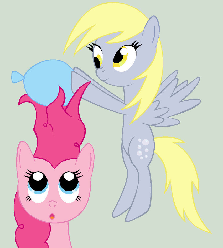 paperderp:  Derpy and Pinkie Pie by ~savannahdash  &gt;w&lt;
