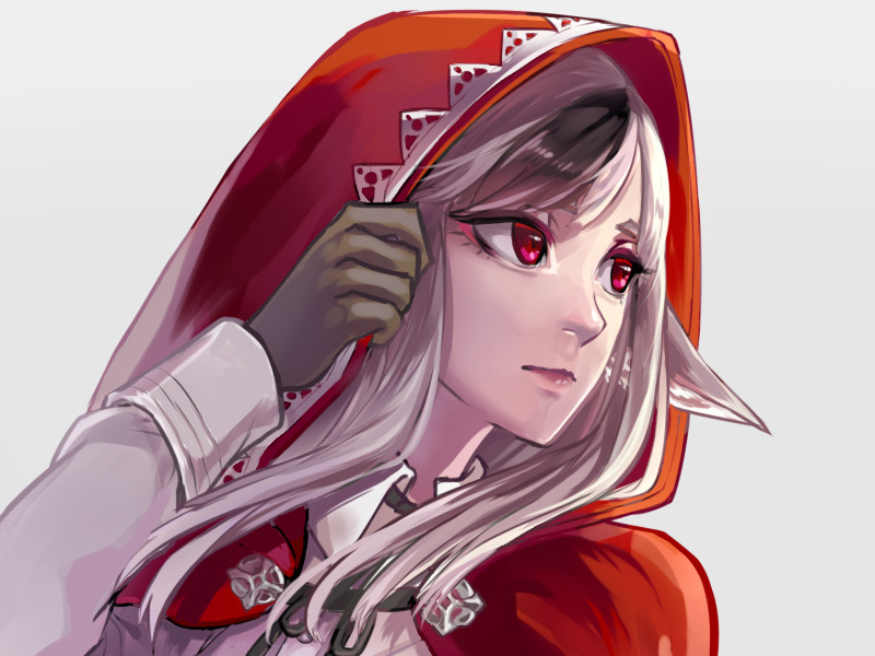 zettanoia:  little red riding hood and her basket of treasures 