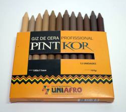 lickystickypickyshe:  A Brazilian crayon brand created a set of crayons for Uniafro, a program  of the Ministry of Education of Brazil which establishes criteria for financial assistance to higher education institutions in order to promote actions for