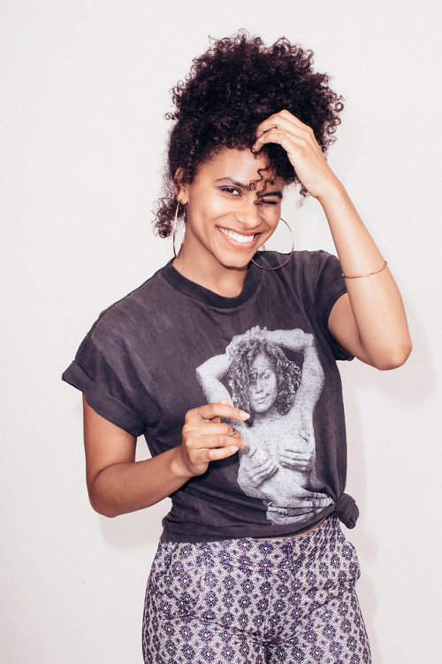 celebsofcolor: Zazie Beetz for BUSTLED