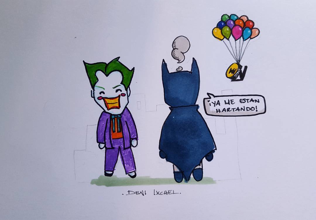 Dení Ixchel — BATMAN ? JOKER #Batman #guason #joker #batman...