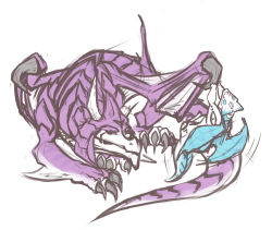 momoless:  I wanted to draw some dragons after watching HTTYD2 and ended up sketching dragonformers Cyclonus and Tailgate. It took me all day to sketch this out and I don’t know when I will have time to actually work on it, with the enterVoid Short
