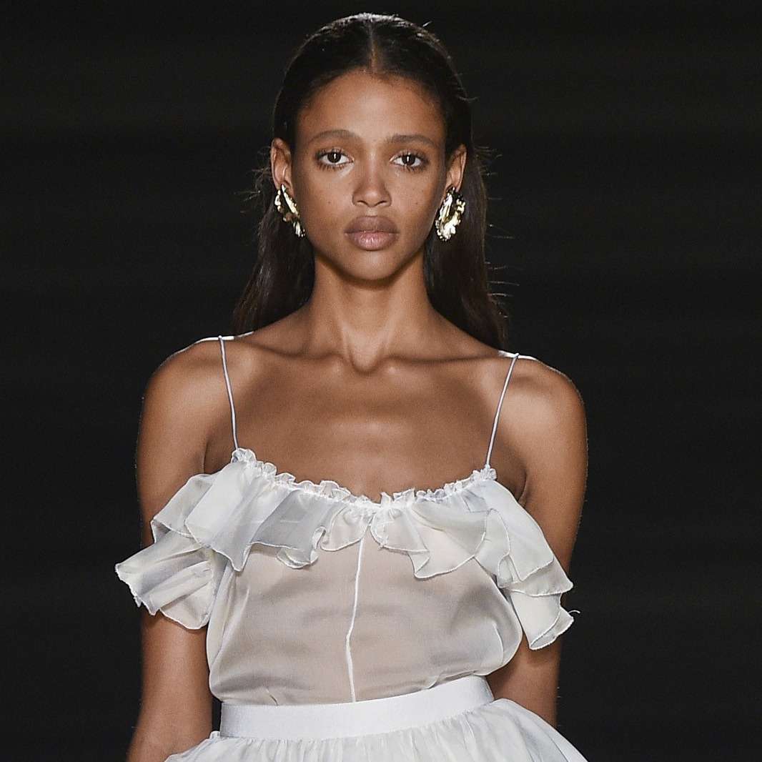 hetereal: aya jones at francesco scognamiglio ss16  