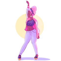 passionpeachy:  a little pastel diva garnet