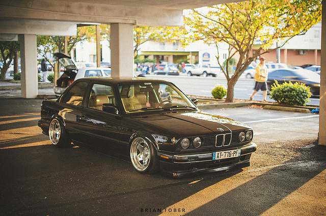 briantober:  nick lanno’s e30 on Flickr. 