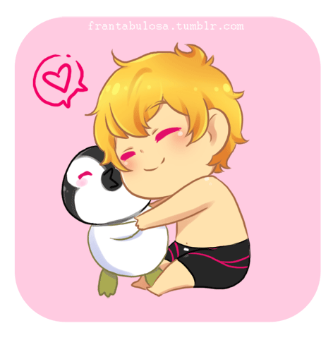 frantabulosa:Haru and Mako here~ ヾ(●´∀｀●)