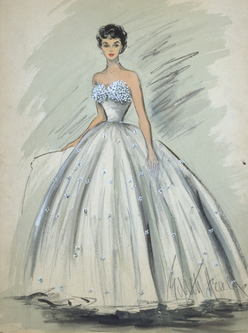 ucresearch:  How great was costume designer Edith Head? The legendary designer Edith Head was nominated for 35 Academy Awards and won eight of them — more wins than any other costume designer. That’s also the most Academy Awards won by a woman, in