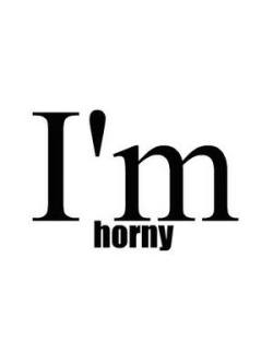 malik4tgirls:  john52:  all the time  horny