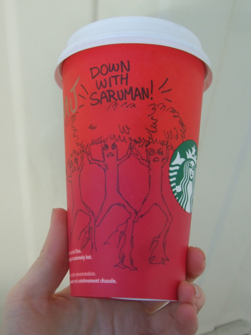 Sex snartha:  Gosh I love these LOTR-themed Starbucks pictures