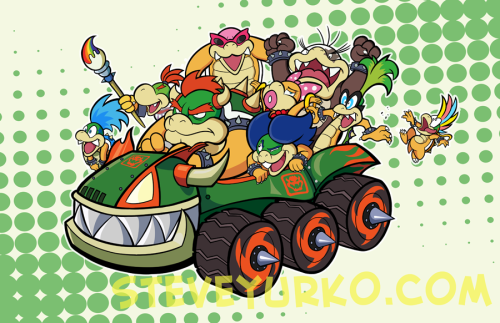 steveyurko: If I hear “Are we there yet?” one more time, I’m turning this kart around! 