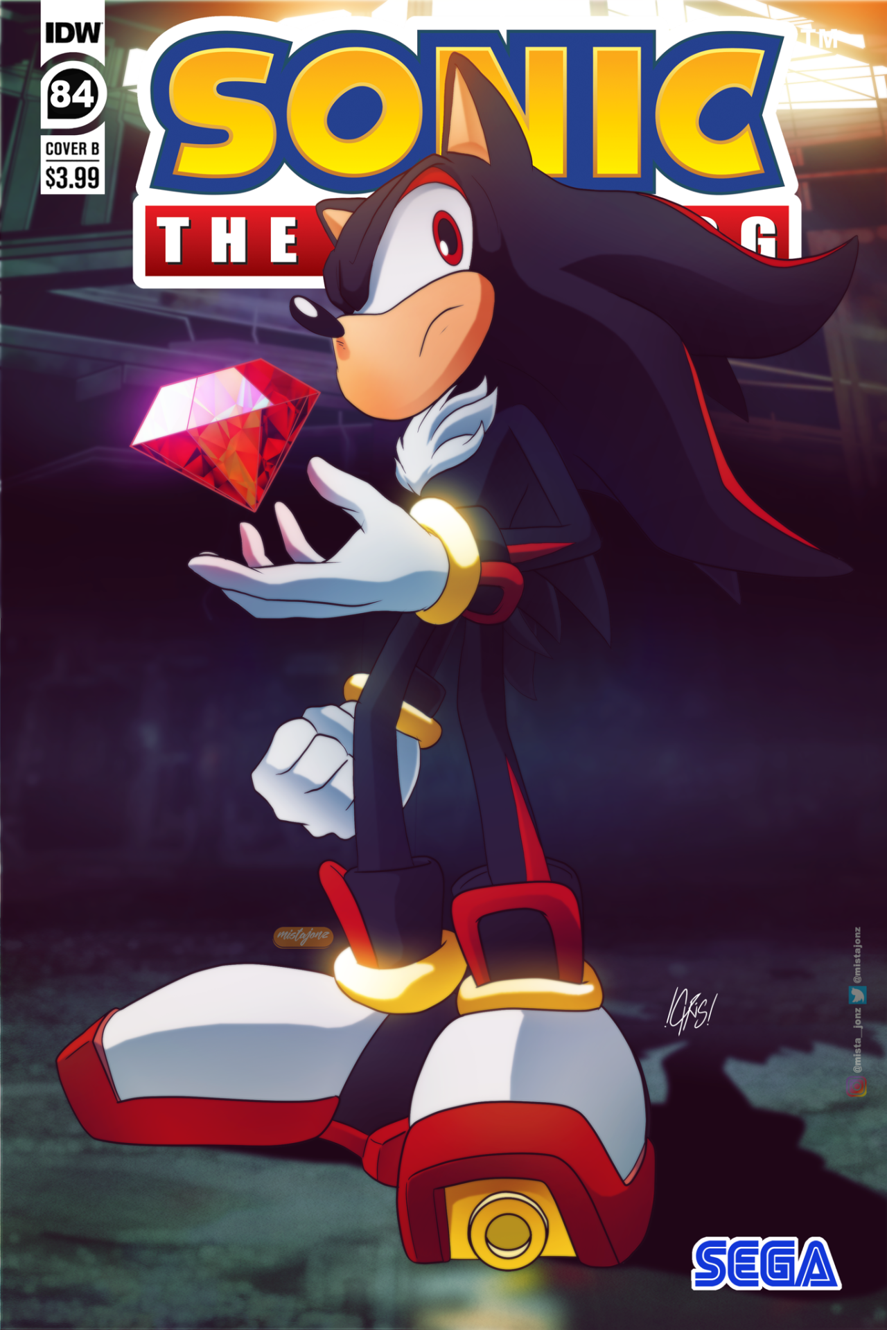 Sonic The Hedgehog Idw Shadow Png - Shadow The Hedgehog Idw,Shadow
