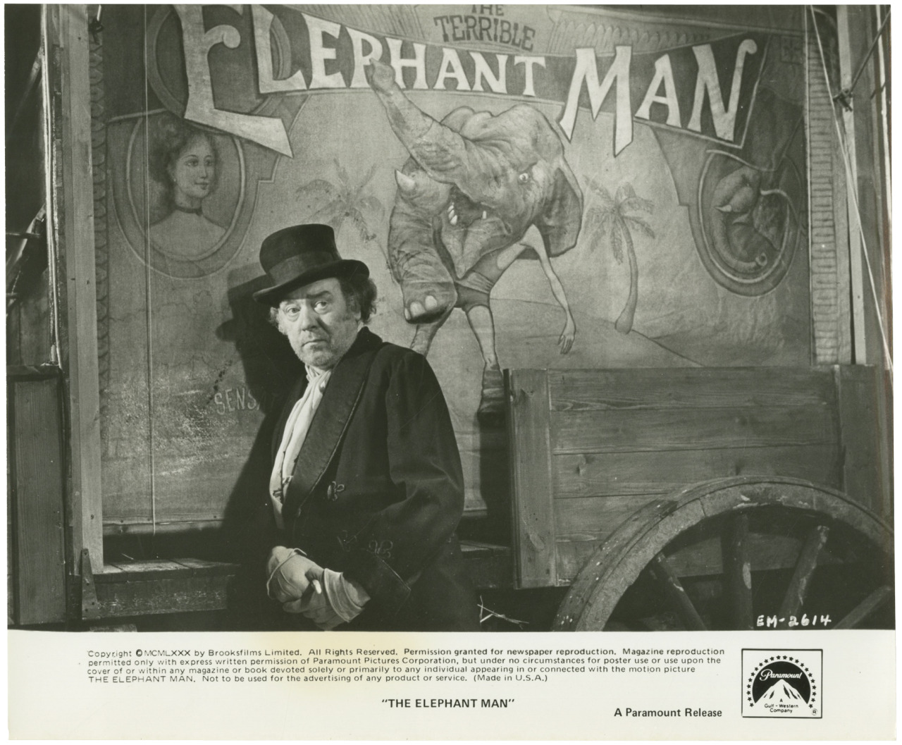 royalbks:  The Elephant Man | David Lynch | 1980 Vintage press kit for the 1980 film.