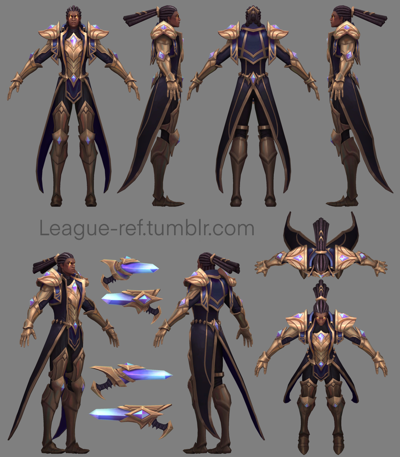 3D League turnarounds — Pbe update - Pulsefire + FPX skins (Check