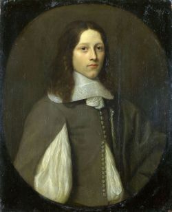 somanyhumanbeings:  Abraham Ragueneau, Portrait of a Young Man in grey (1657)