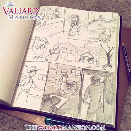 Hi folks!I’m so excited to reveal some thumbnails of the illustrations for The Valiard Mansion