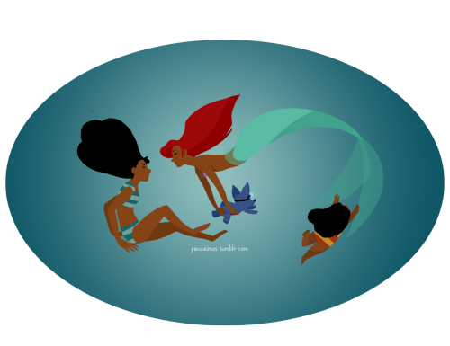 pandeimos:title: goddamn it these are hard Gaze (god i’m brilliant)fandom: The Little Mermaid / Lilo